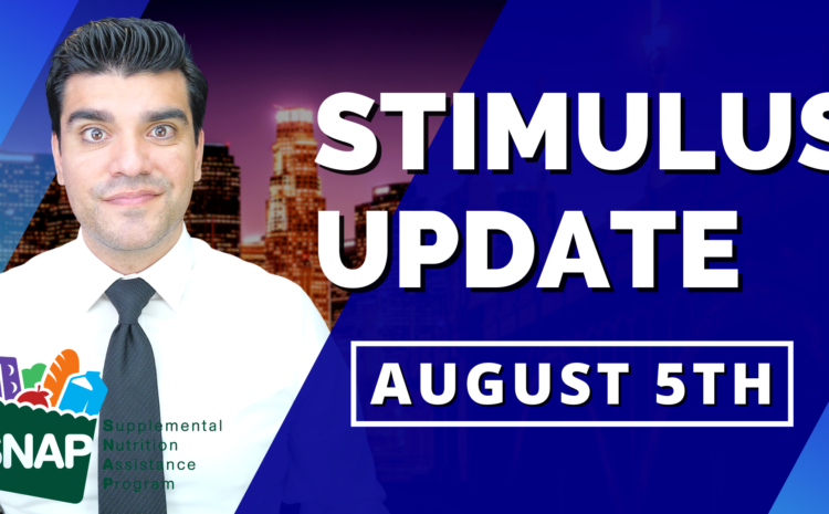  Nightly Dose: SNAP Food Stamps & Unemployment Benefits – Second Stimulus Check Update August 5th.